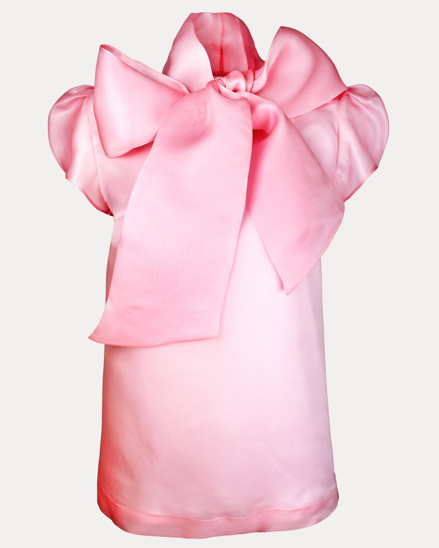 Rose Quartz Symphony Silk Blouse