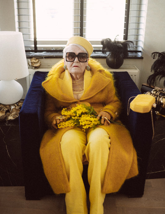 Yellow Linen Pantsuit